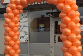 Dekoracje sklepów balonami Międzyrzecz